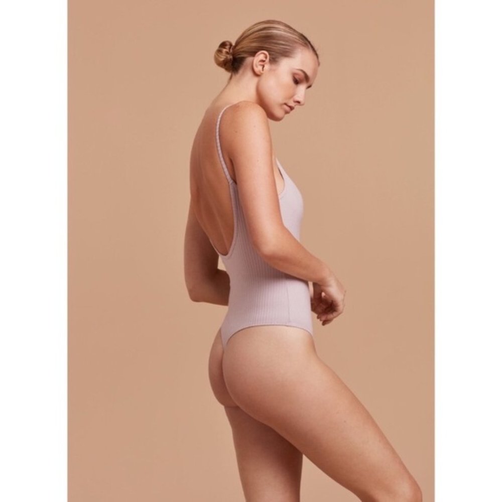 WILFRED Annecy ribbed bodysuit purple